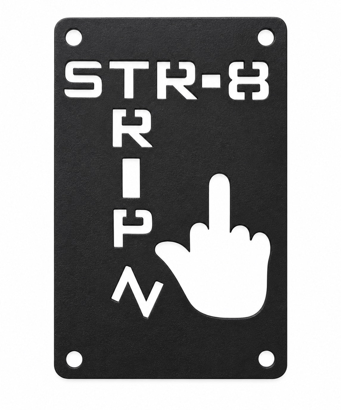 STR-8 TRIPIN Large Warning Label